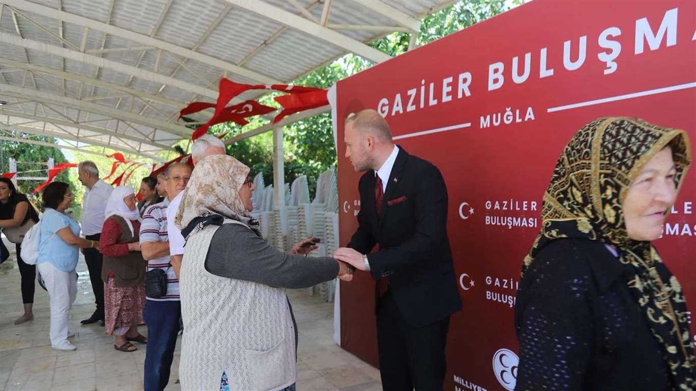 MHP Muğla'dan Gaziler Günü öncesi anlamlı buluşma haberi