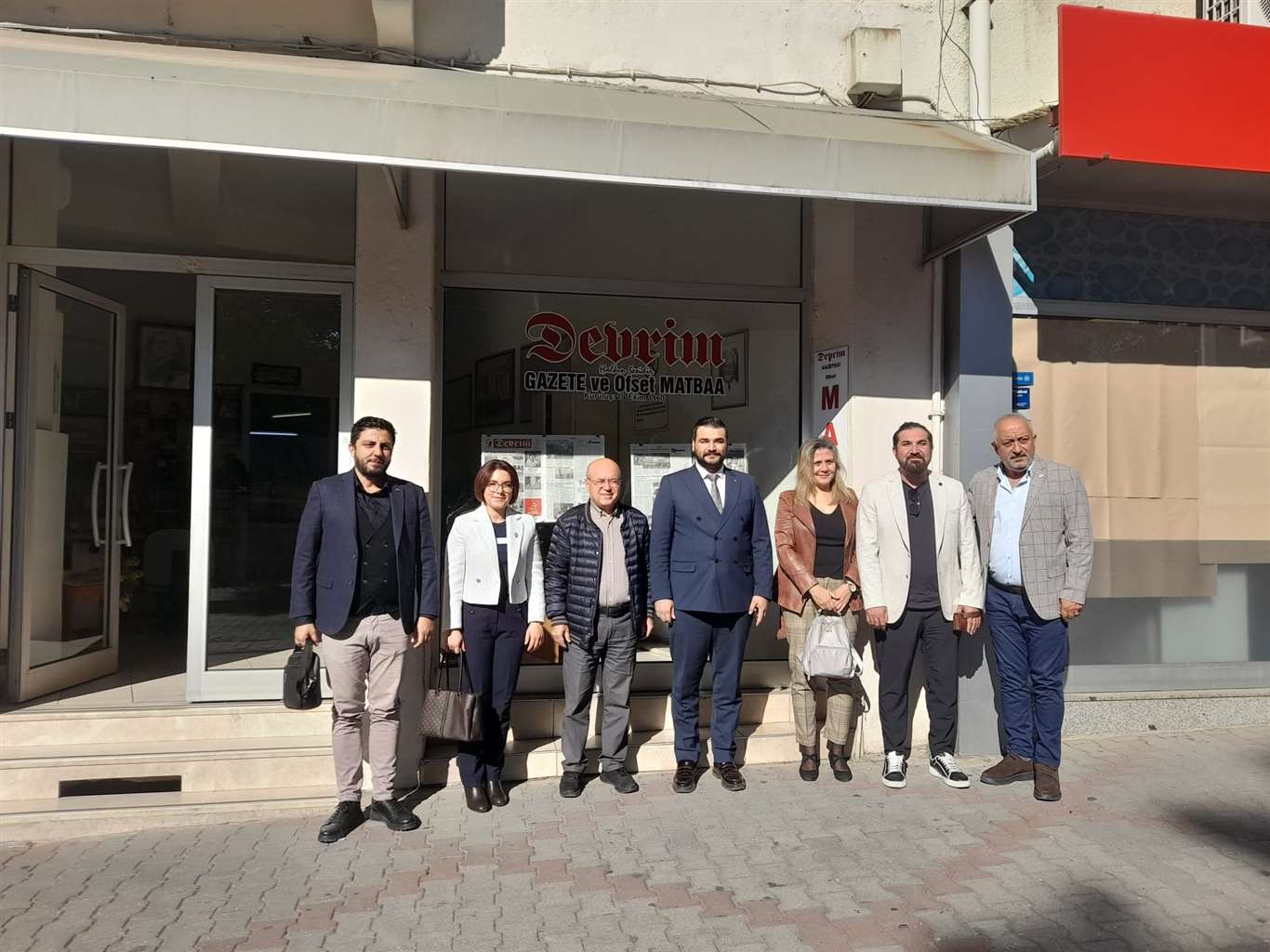 MHP'den gazetemize ziyaret haberi