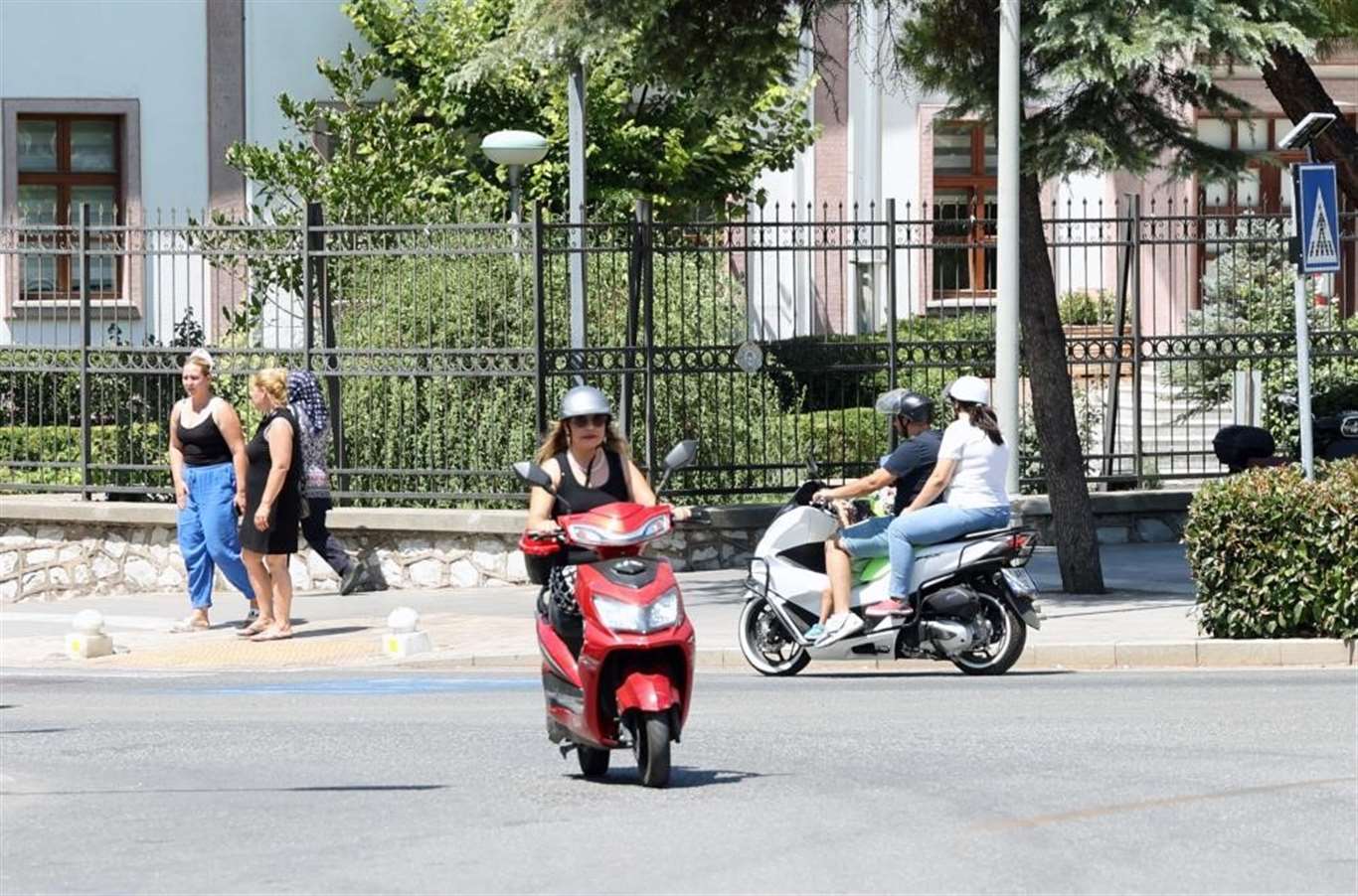 Muğla'da motosiklet yoğunluğu dikkat çekiyor haberi