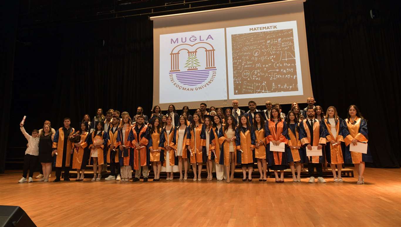 MSKÜ Fen Fakültesi'nde mezuniyet heyecanı haberi