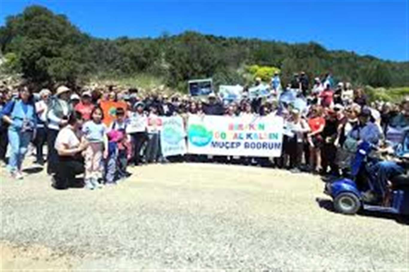    Bodrum'da vatandaşlardan rant projelerine tepki haberi