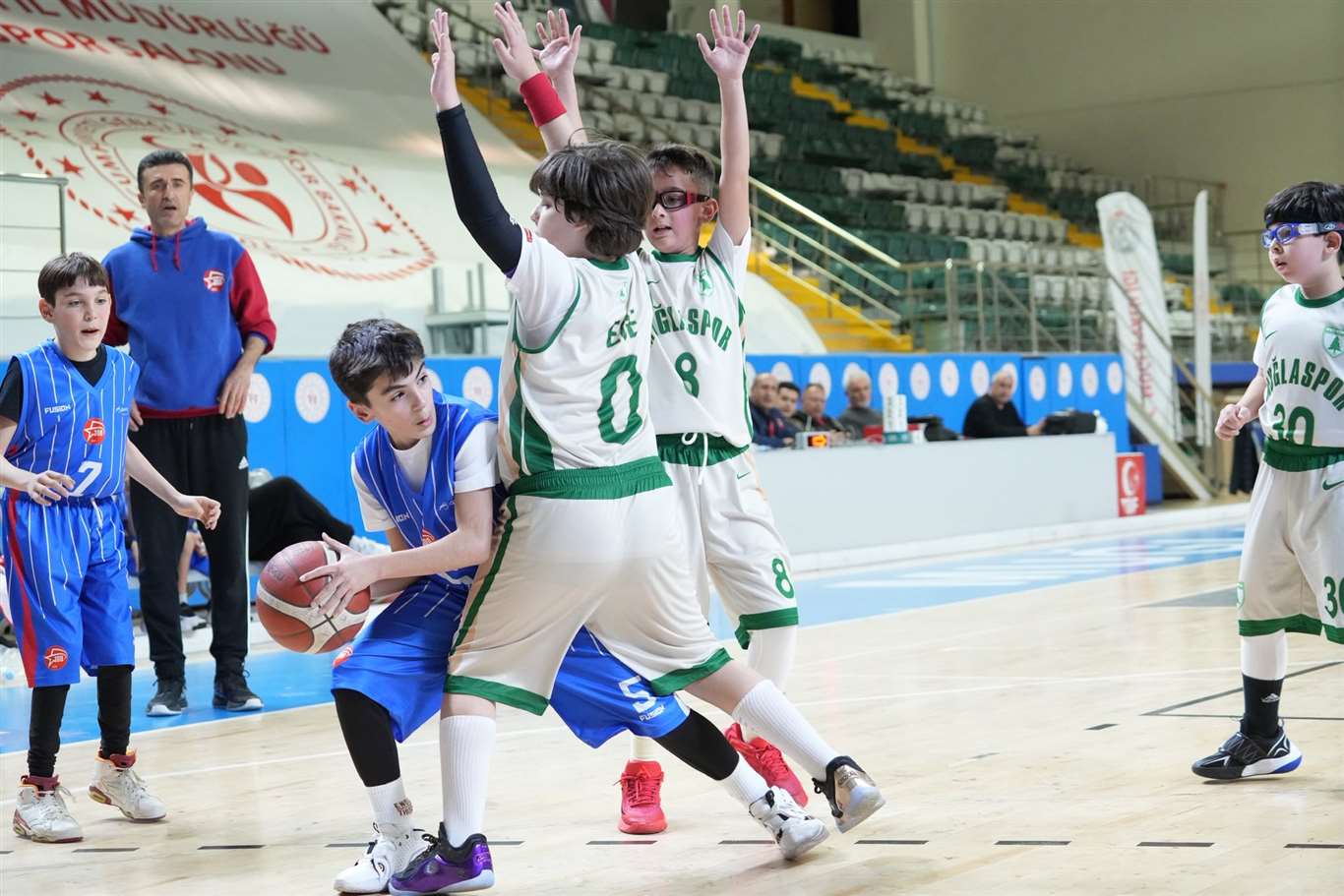 Muğla'da U10 Basketbol Ligi heyecanı sürüyor haberi