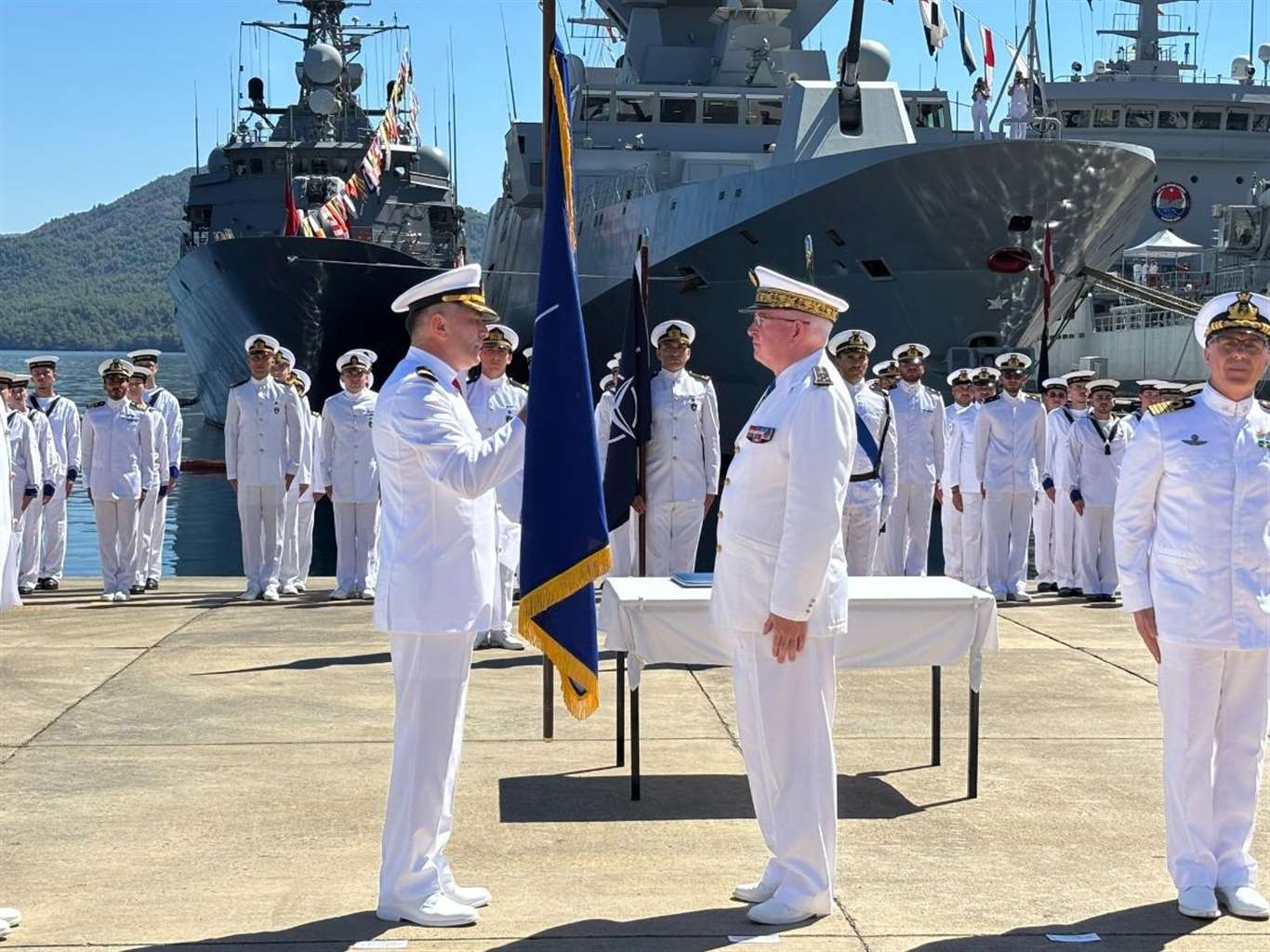    Türkiye, NATO Mayın Karşıtı Tedbir Grubu Komutasını İtalya'ya devretti haberi