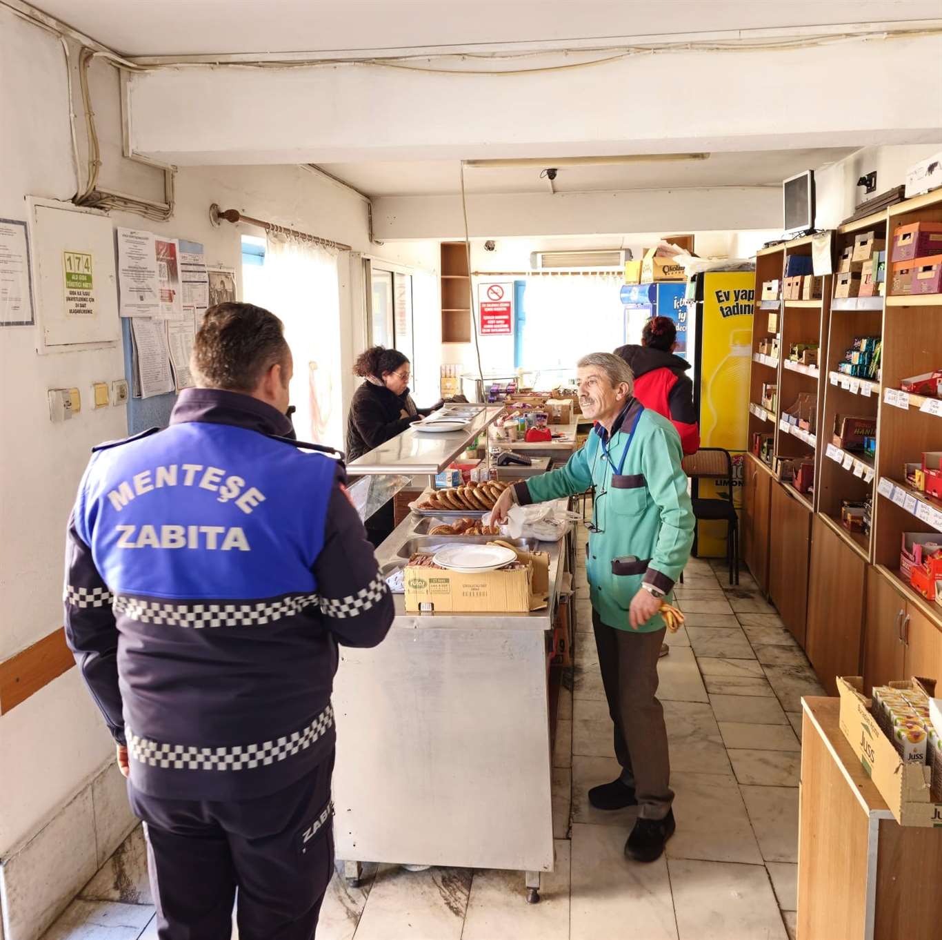 Menteşe'de okulların kantinleri denetlendi haberi