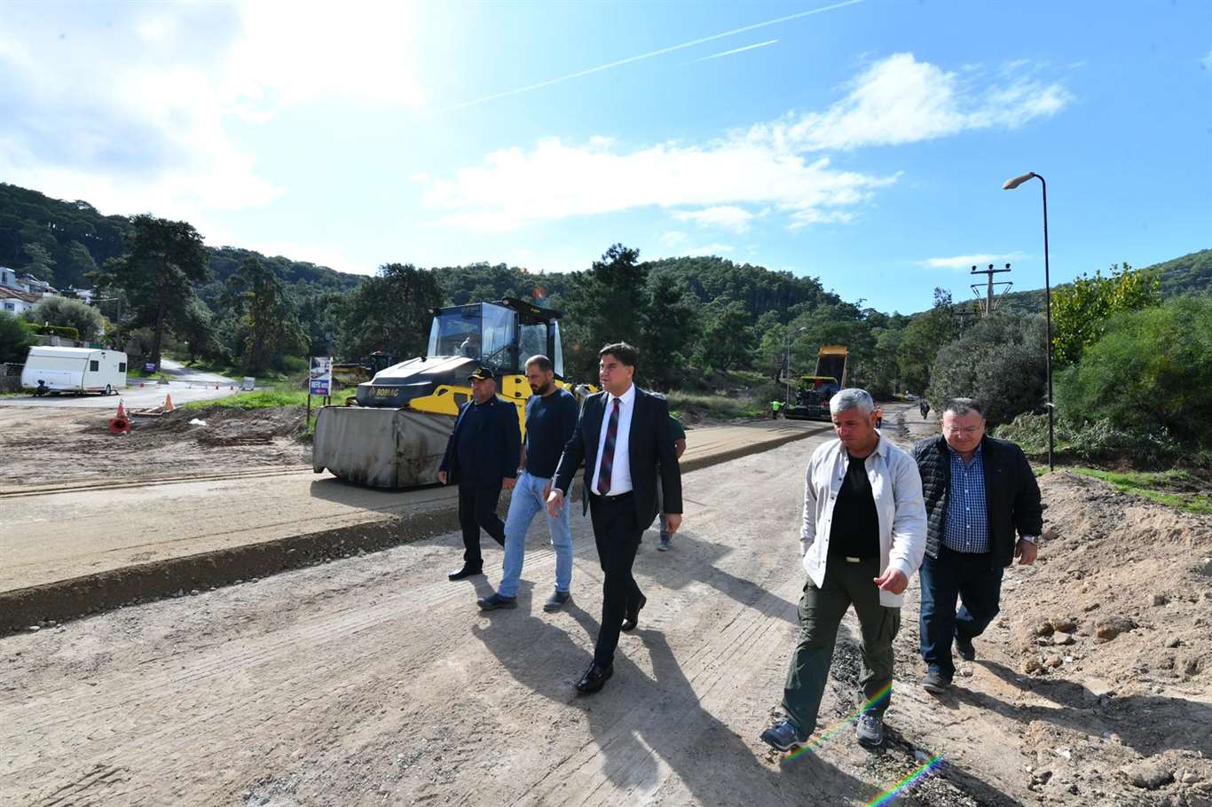 Ölüdeniz Yol Projesi'nin 2. ve 4. etap çalışmaları başladı haberi