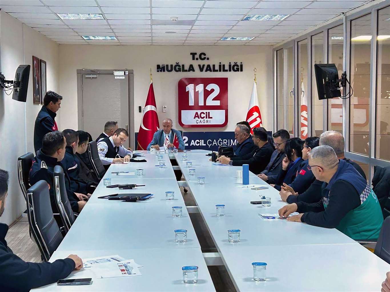 Muğla 112 Acil Çağrı Merkezi, 2025'de 1 milyon 360 bin çağrı aldı haberi