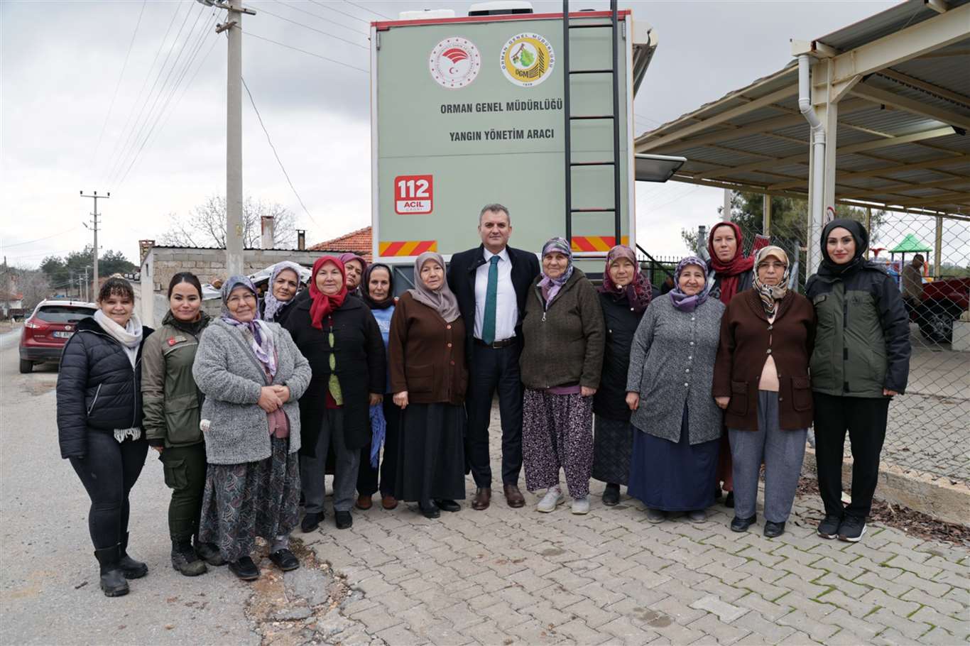 Orman köylülerine 'Yangın' bilgilendirmesi haberi