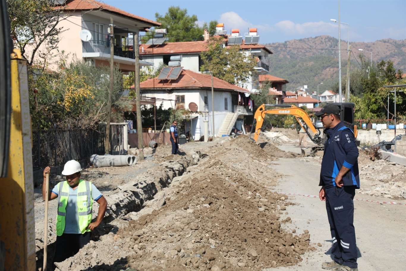    Ortaca'da içme suyu hatları yenileniyor haberi