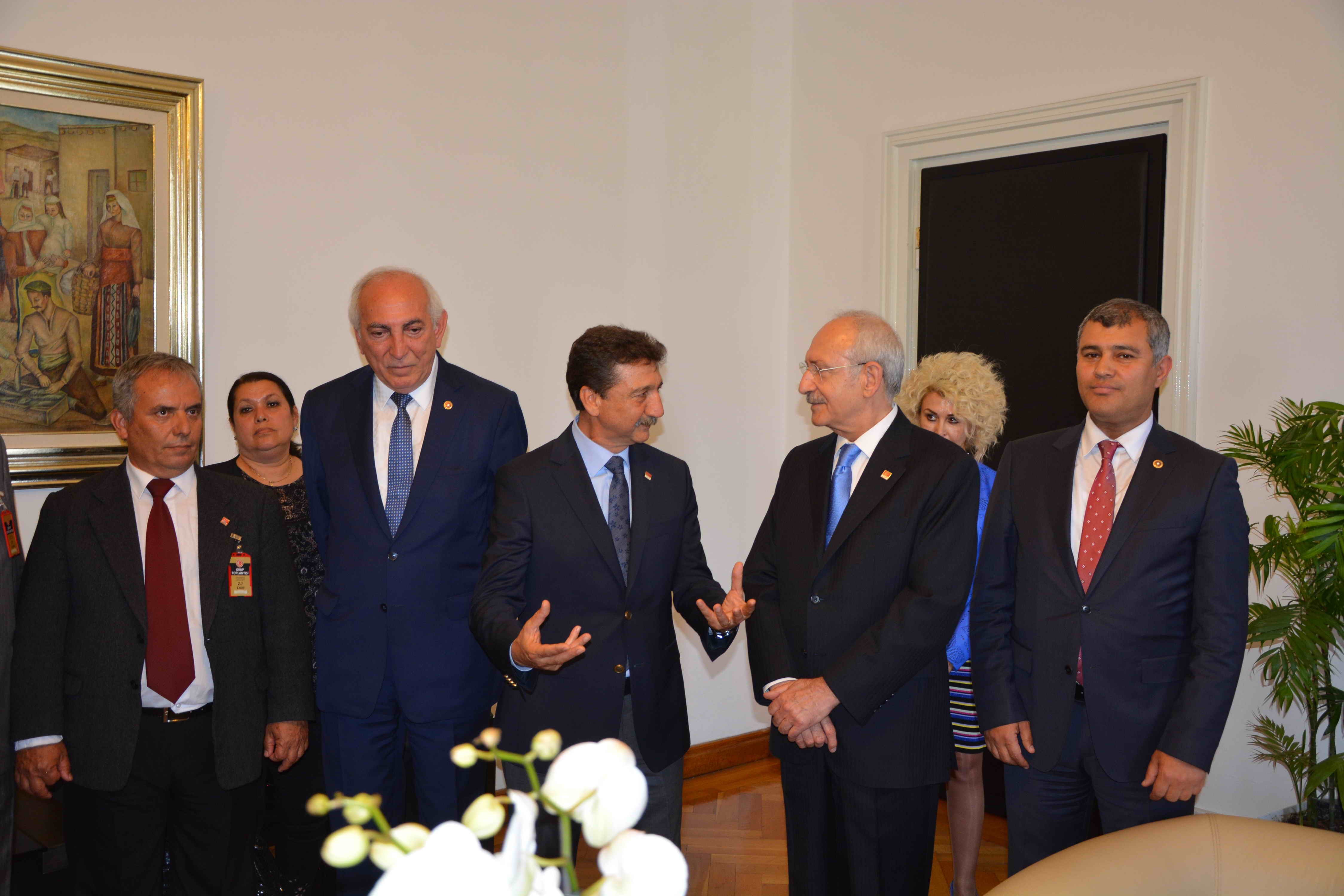 Ortaca CHP, Genel Başkan Kılıçdaroğlu ile bir araya geldi  haberi