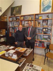 Osman Başeğmez'den gazetemize ziyaret haberi