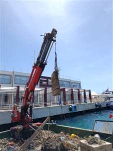 Bodrum'dan 30 ton atık daha çıkarıldı haberi