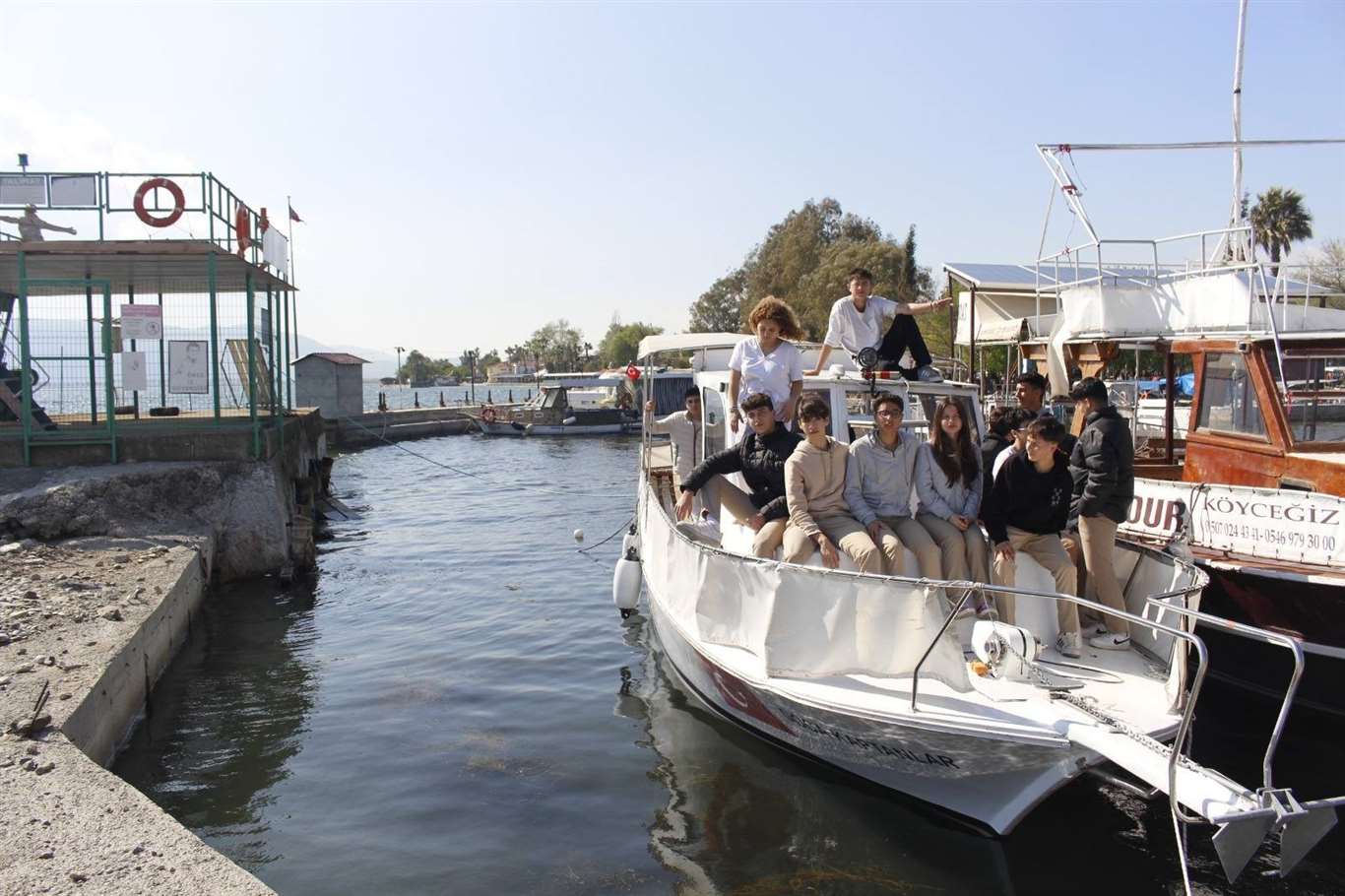  Köyceğiz Gölü'nde incelemelerde bulunuldu haberi