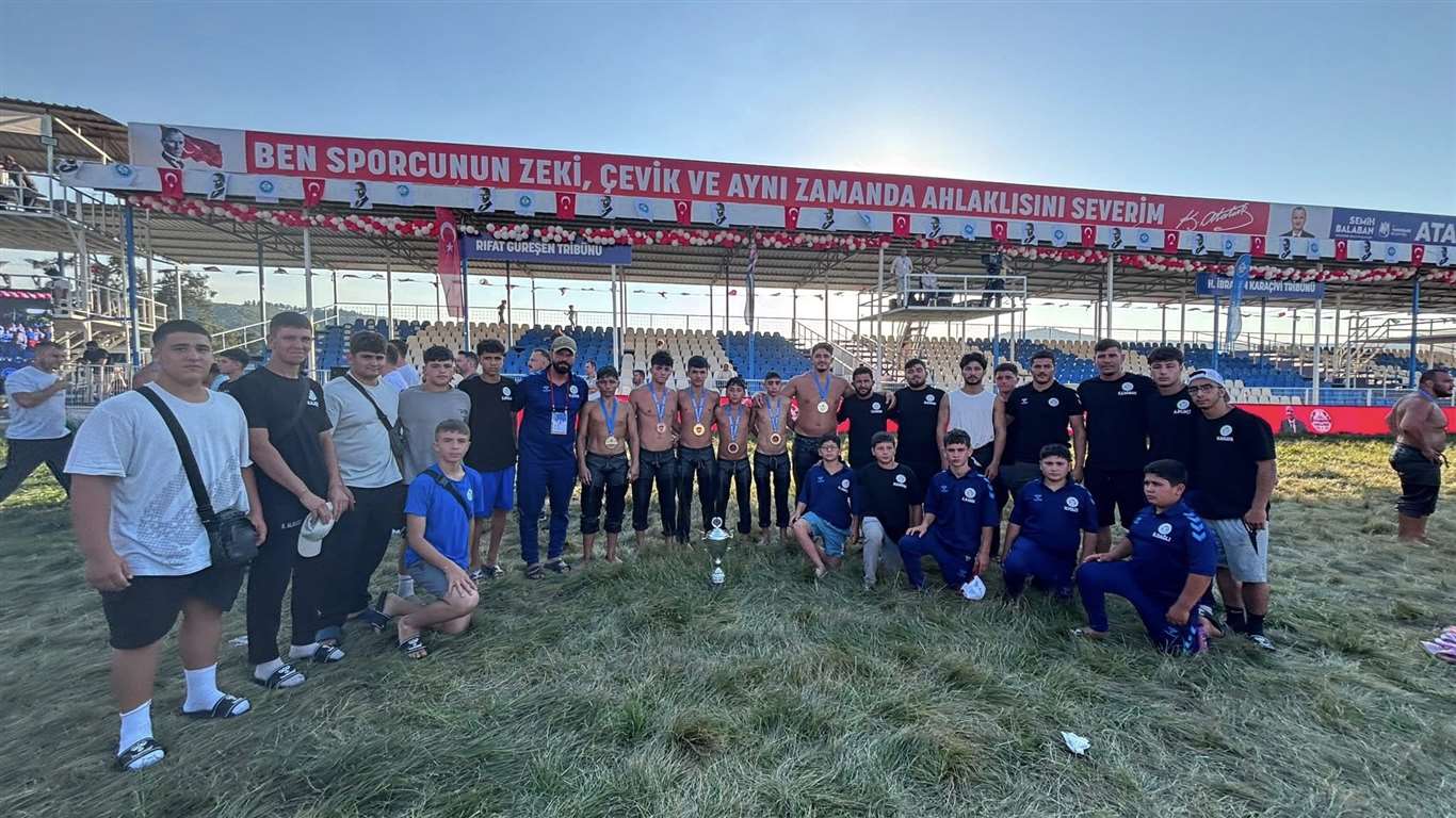 Muğlalı pehlivanlar er meydanından 6 madalya ile döndü haberi