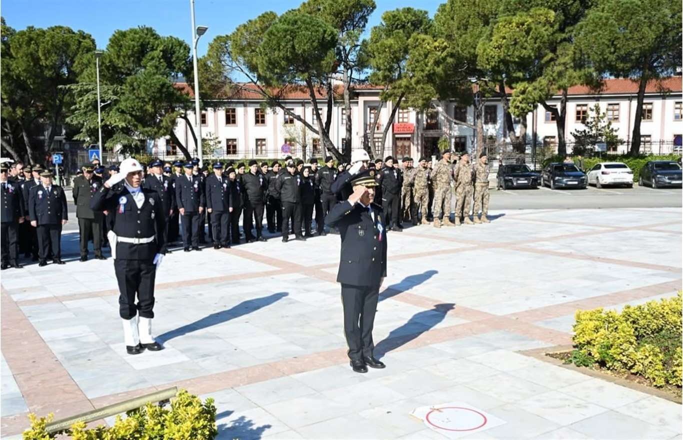 Muğla'da Türk Polis Teşkilatı'nın 181'inci yılı törenle kutlandı haberi