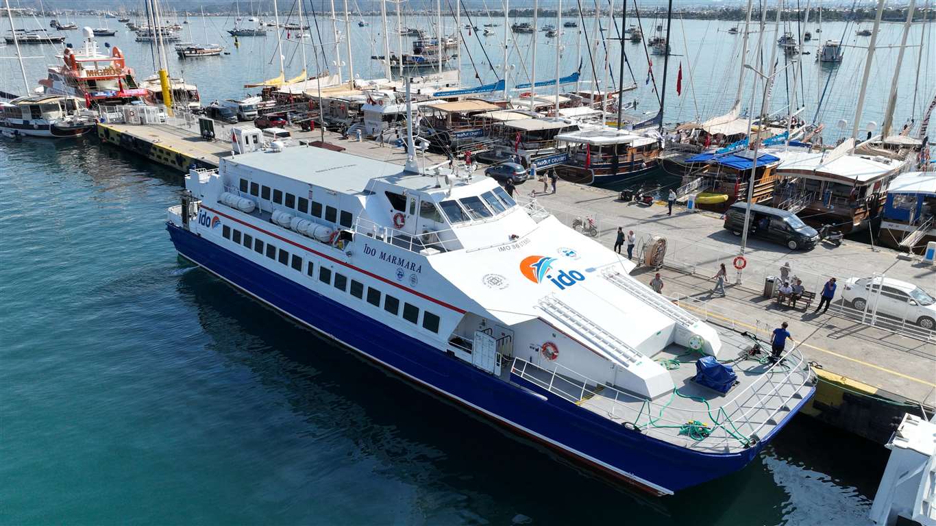 Fethiye Rodos deniz otobüsü seferleri başladı haberi