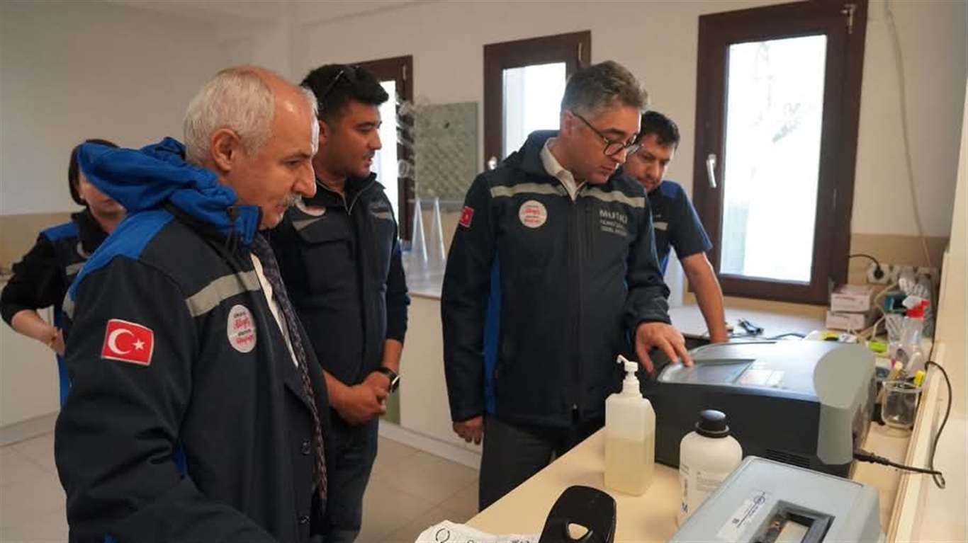 MUSKİ Genel Müdürü Şengül, Muğla Atıksu Arıtma Tesisi'nde incelemelerde bulundu haberi