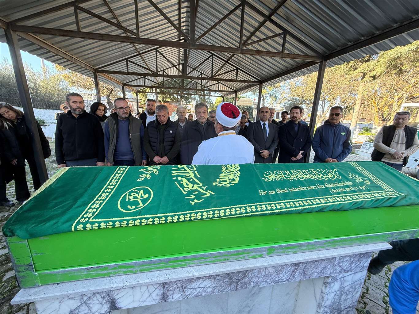 Ünlü sanatçı Sezai Altekin, Muğla'da son yolculuğuna uğurlandı haberi