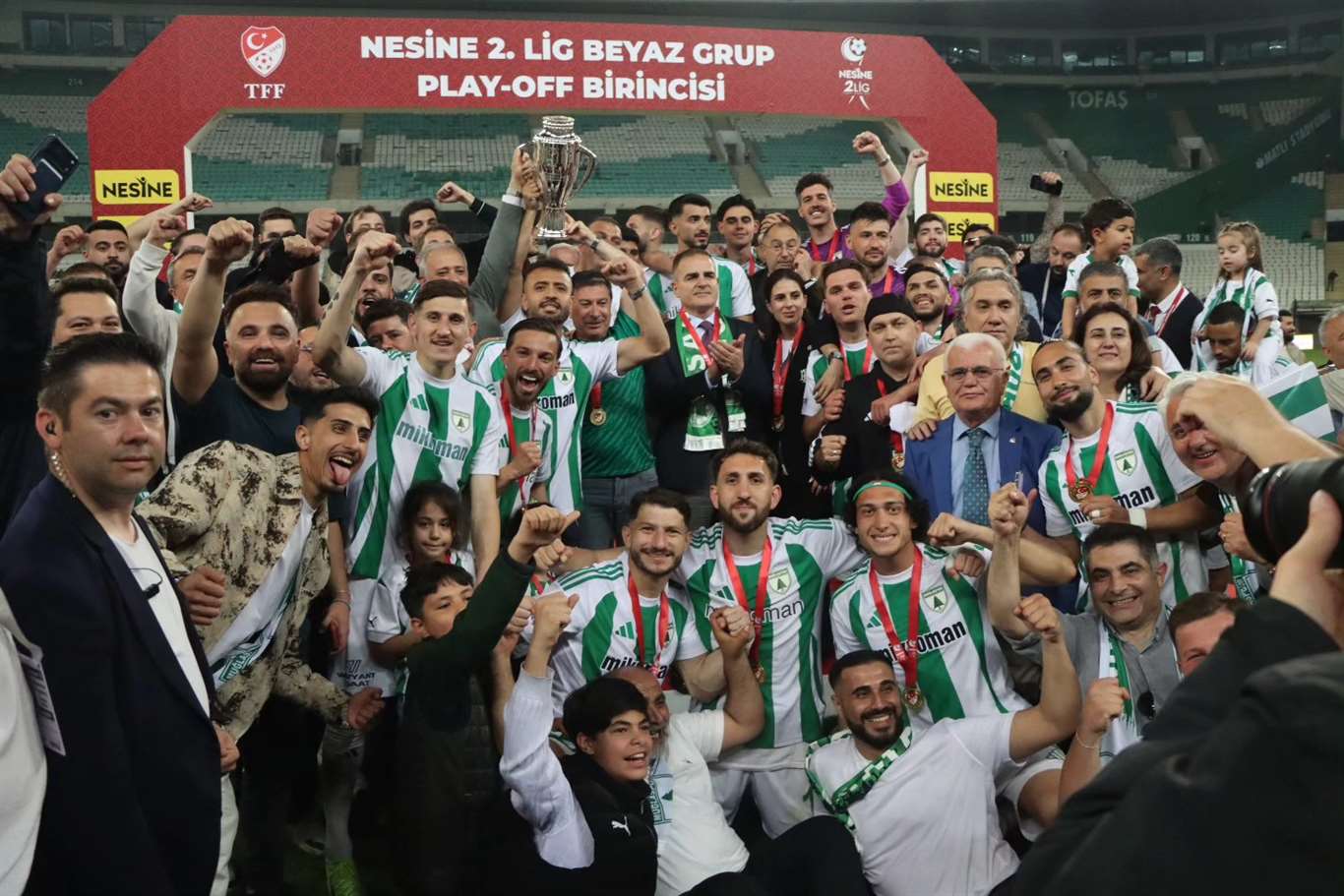 Muğlaspor tarih yazdı: 1 Lig'e yükseldi haberi