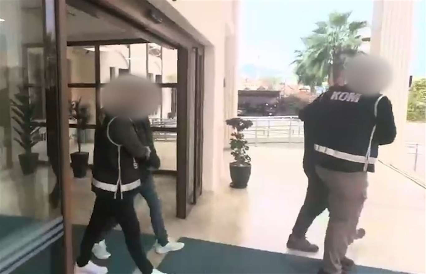Fethiye'de telefon dolandırıcıları yakalandı haberi