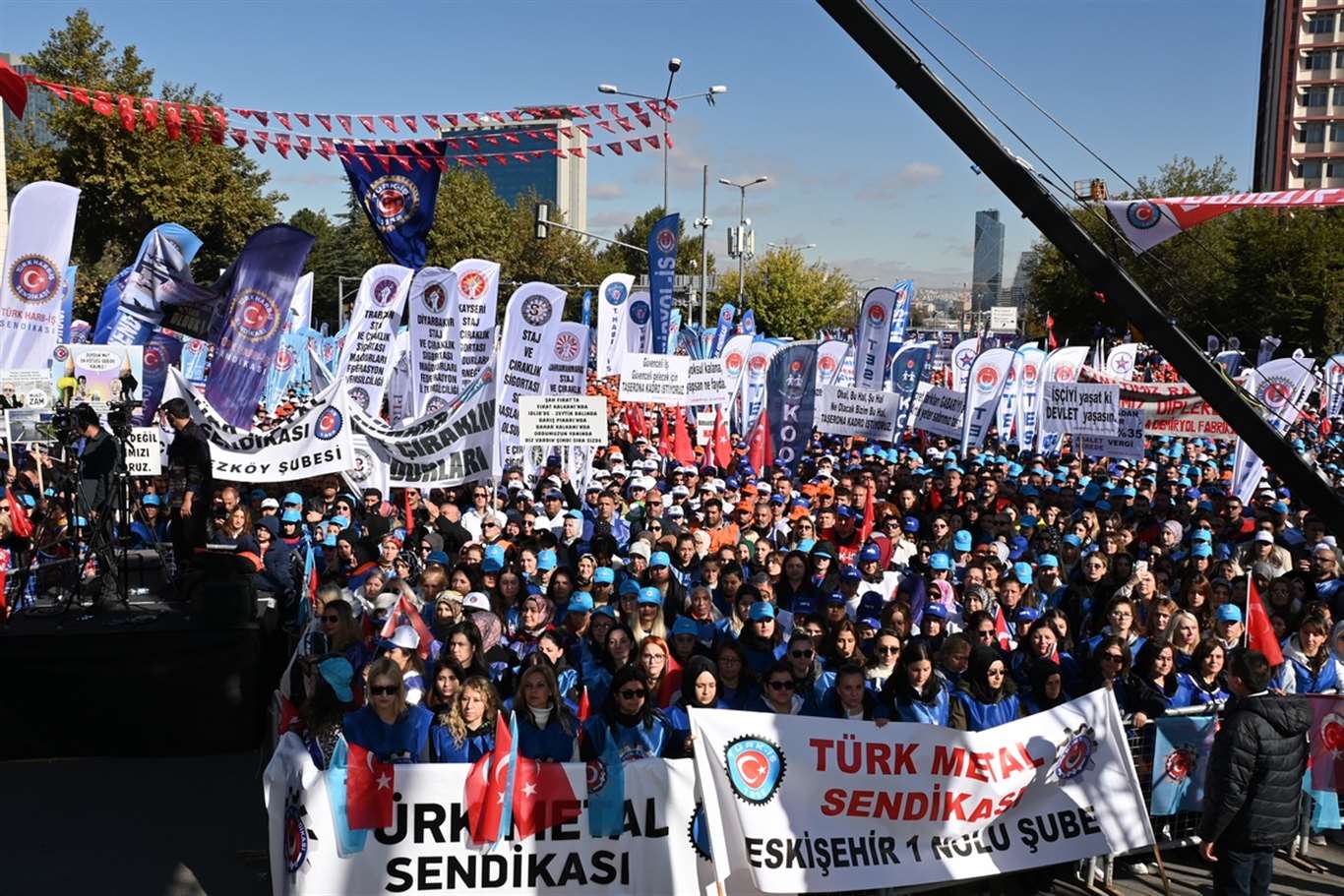 Türk-İş'ten 'Zordayız Geçinemiyoruz' mitingi haberi