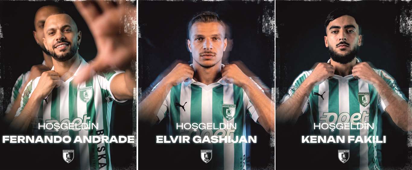 Bodrum FK’da transfer trafiği hızlandı: 3 yeni isim, 2 ayrılık haberi