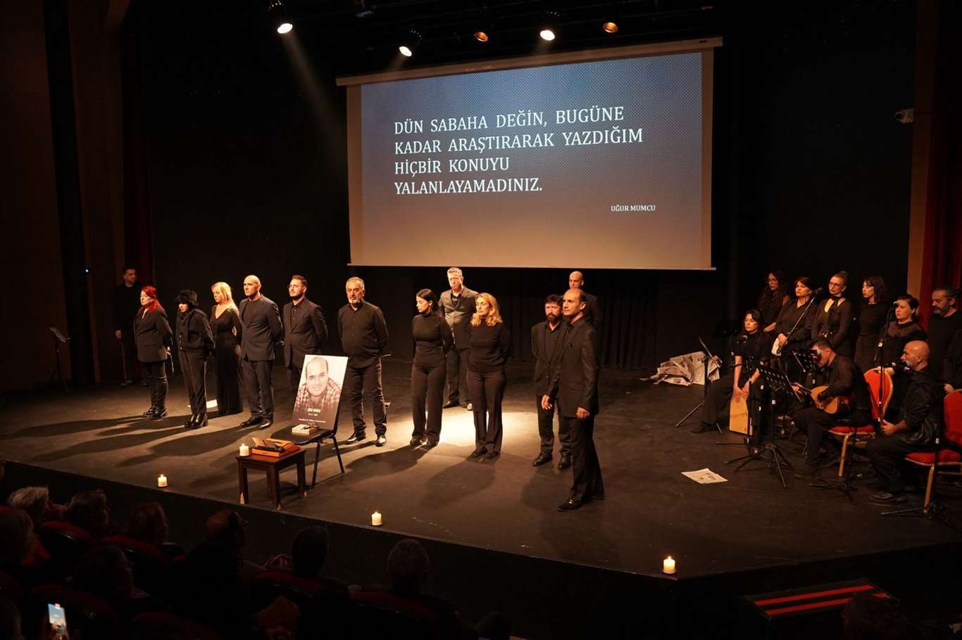 Uğur Mumcu, Marmaris'te sanatla anıldı haberi