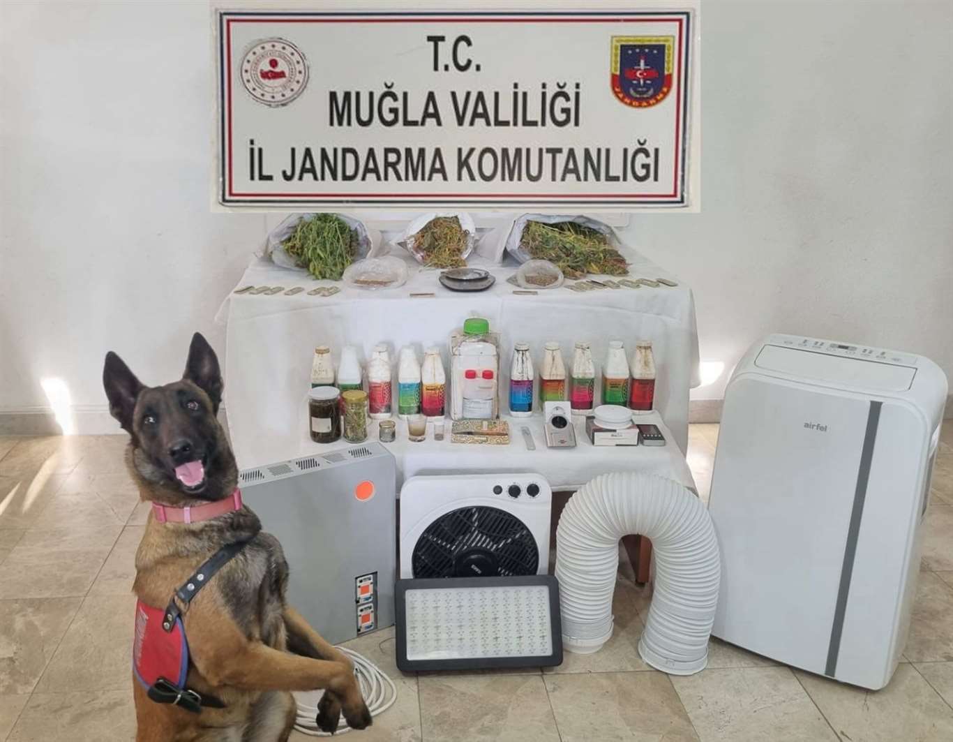 Ula'da uyuşturucu operasyonu haberi