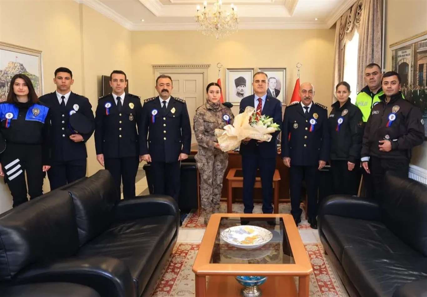    Vali Akbıyık'tan Türk Polis Teşkilatı'nın 181. yılına özel kabul haberi