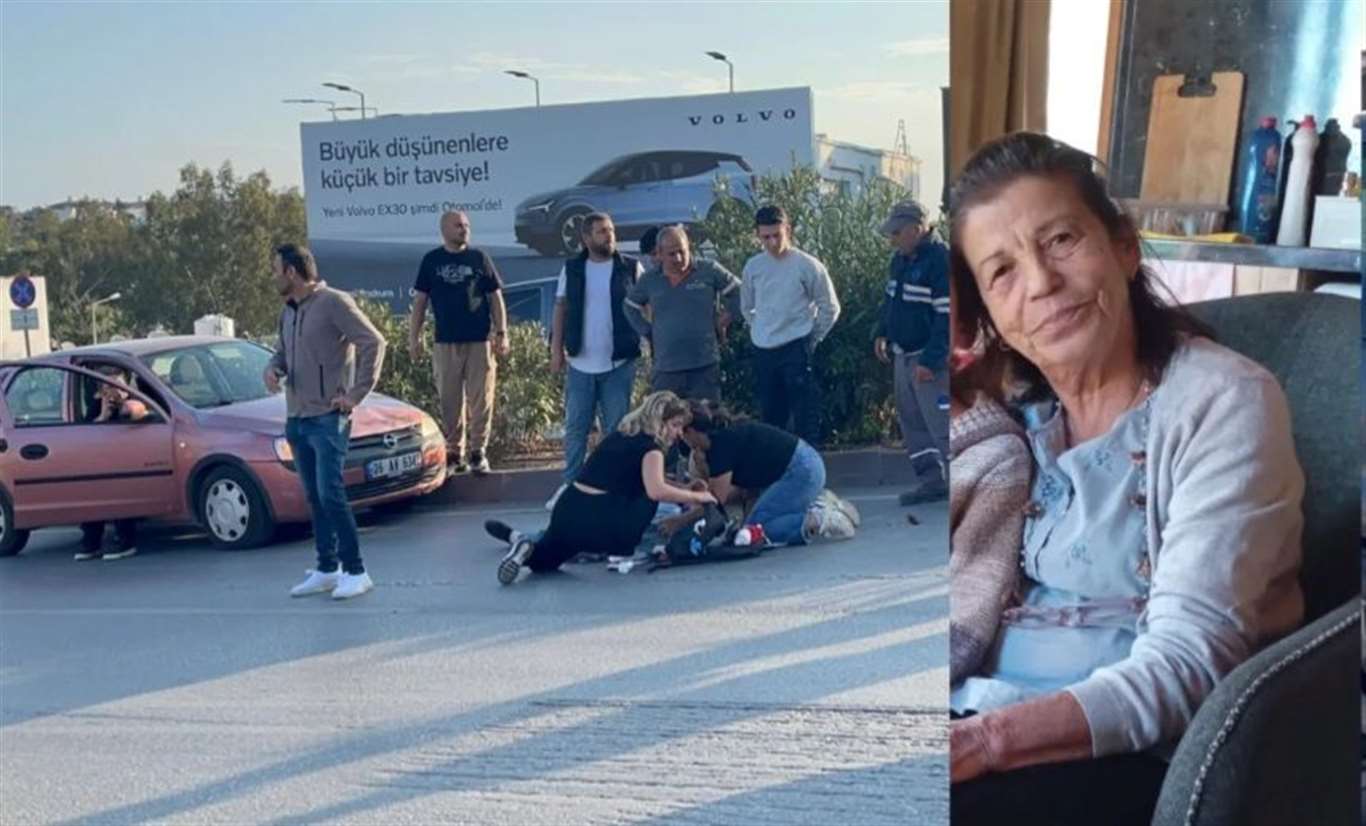 Trafik kazasında yaralanan yaşlı kadın hayatını kaybetti haberi