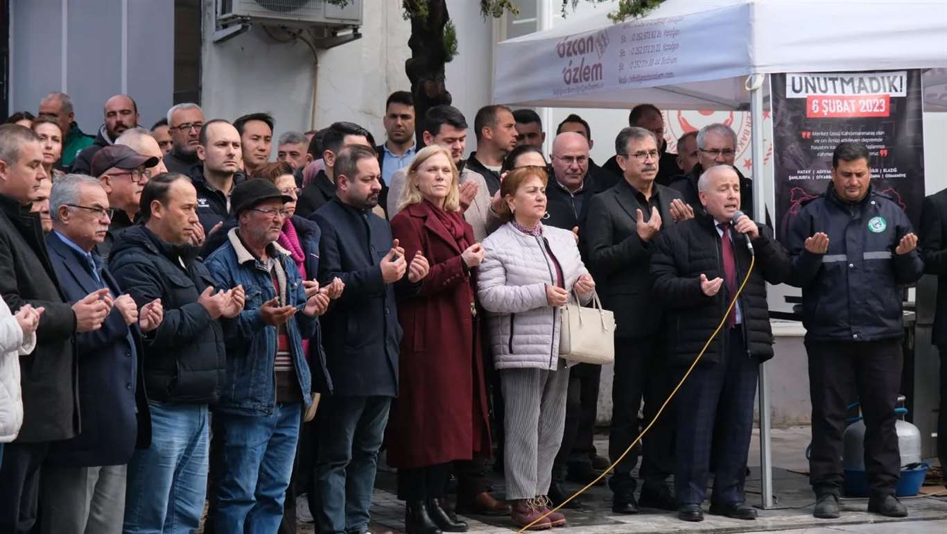 Yatağan'da 6 Şubat depremi anısına lokma hayrı düzenlendi haberi