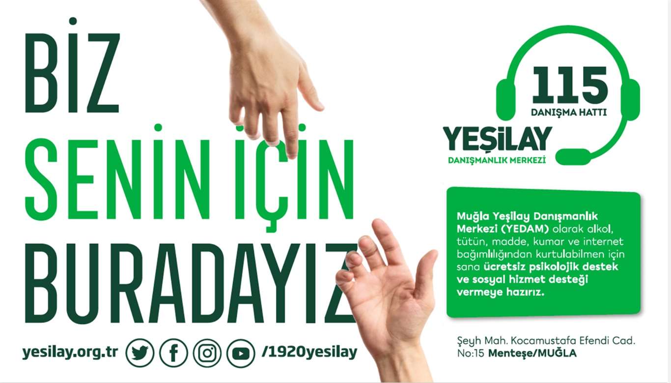 Yeşilay Danışmanlık Merkezi'nden ücretsiz danışmanlık desteği haberi