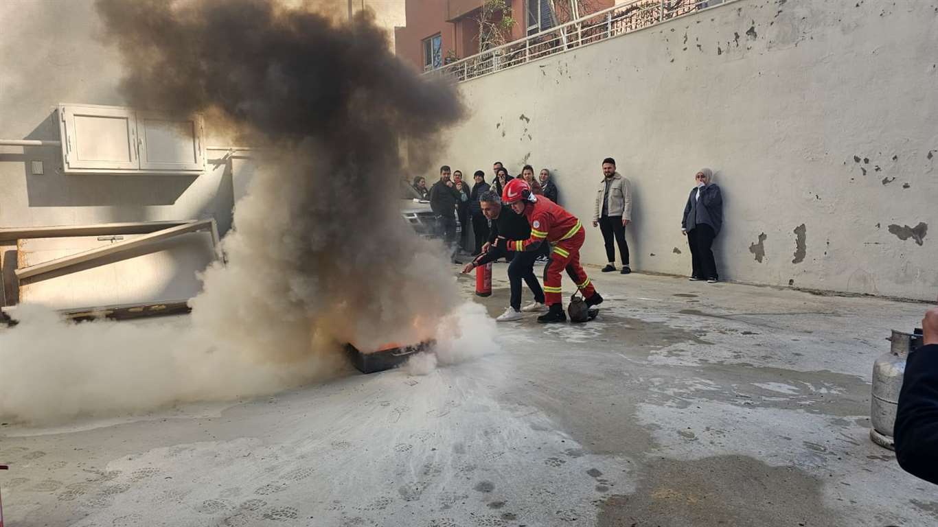 Muğla 112 personeline yangın eğitimi haberi